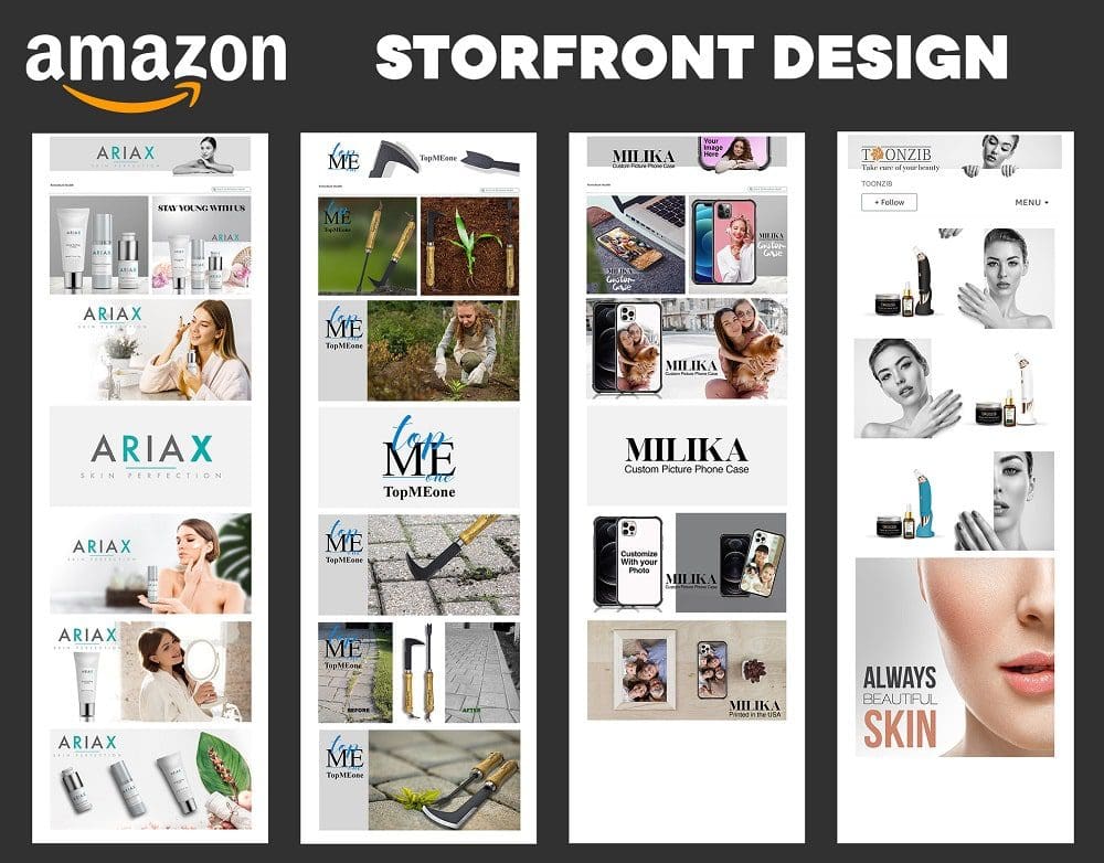 Amazon Storefront Design